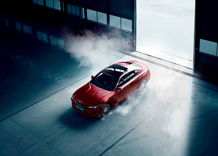 The road is your sky — Genesis G70